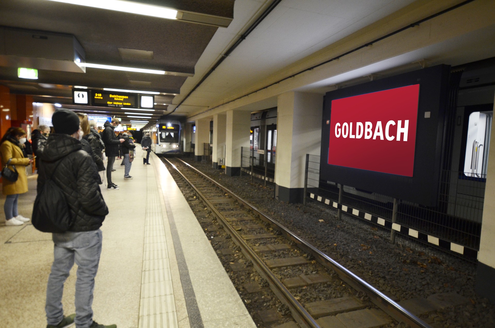 GOLDBACH DOOH - City | Hauptbahnhof Bochum