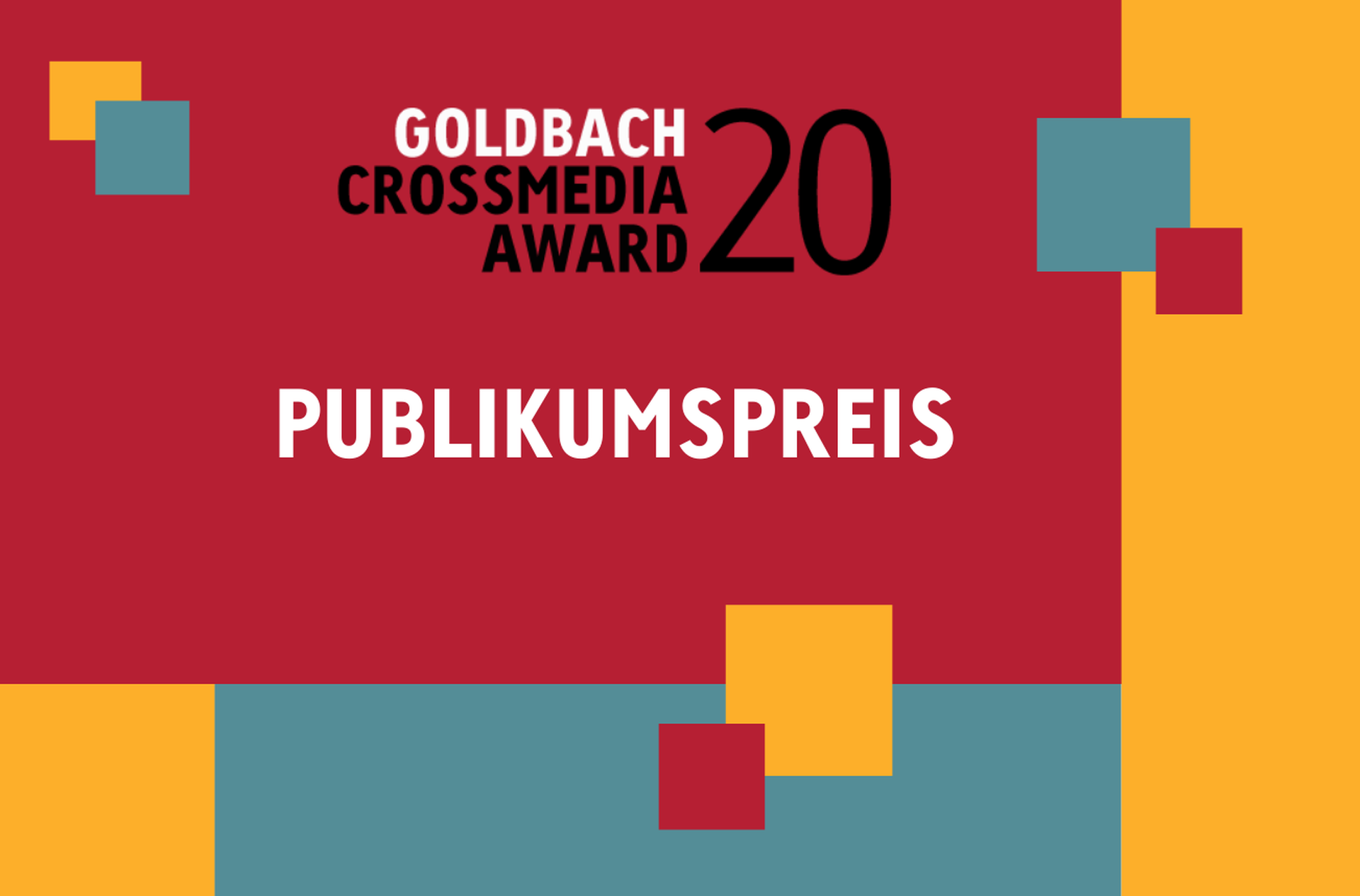 Graphik: Crossmedia Award Publikumspreis